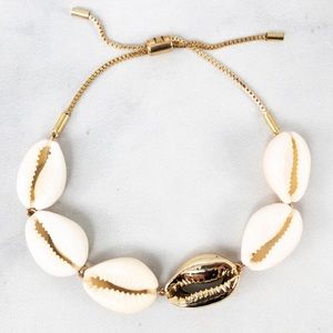NWT Logantay Shell Yeah Adjustable Bracelet